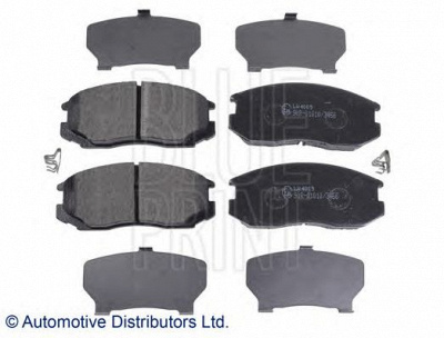 BLUE PRINT adg04295 -  Комплект тормозных колодок, дисковый тормоз